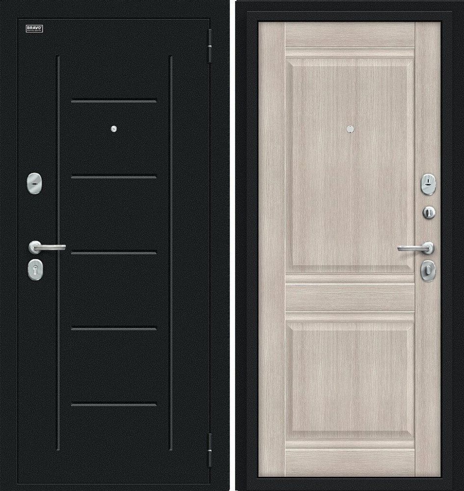 Дверь Браво Некст Kale Букле черное/Cappuccino Veralinga DIS006732