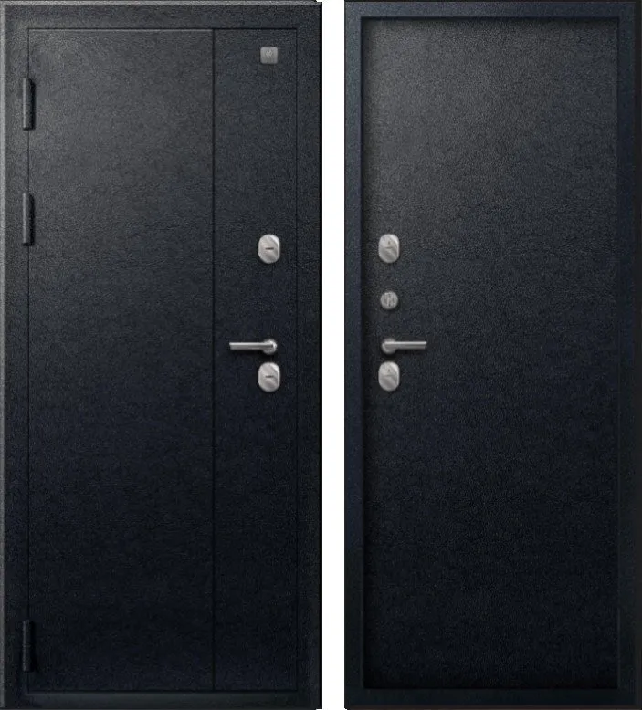 Дверь Термо-111 Черный муар - Черный муар DIS007367