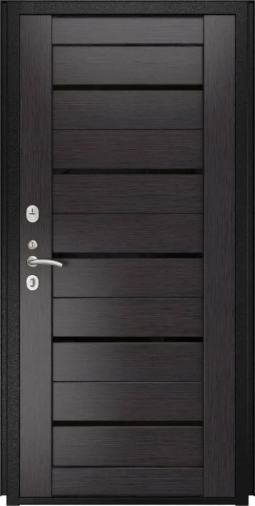 Товар Дверь ДвериПРО Берген СБ-1 (лак.черное, 16мм, венге) DPRO195837