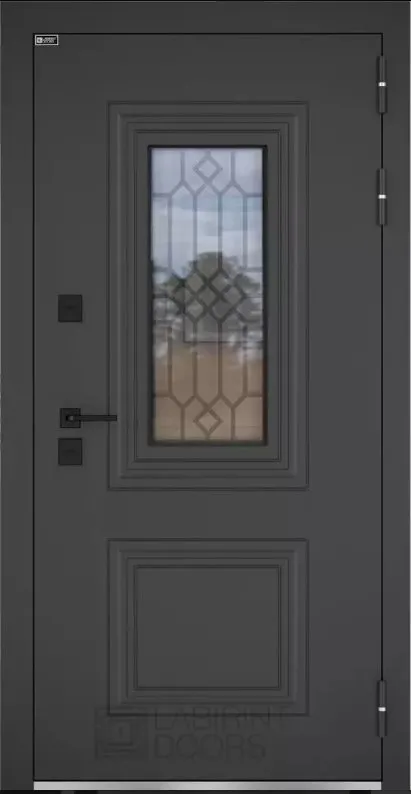 Товар Дверь Верса с окном и решеткой (терморазрыв) DIS007142